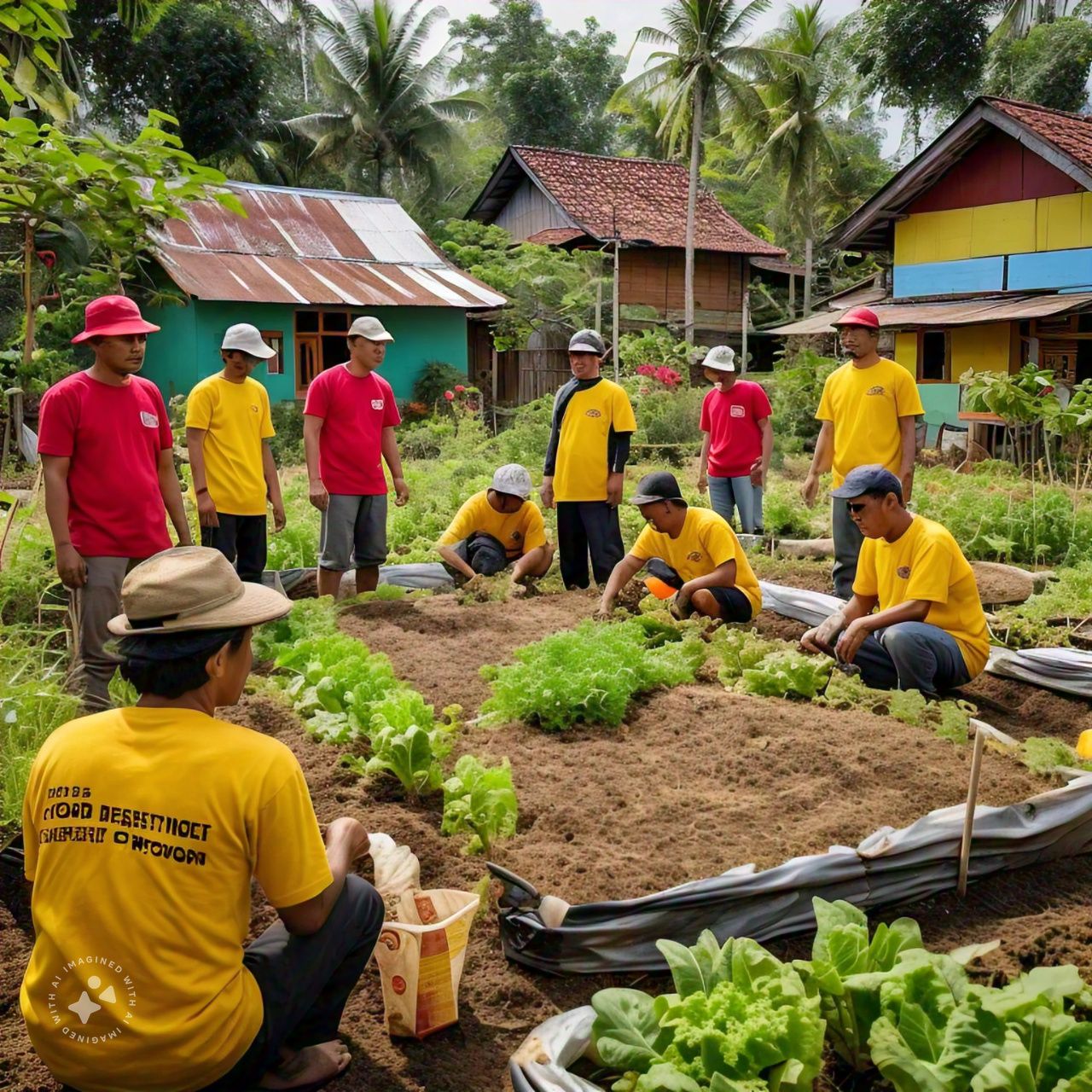 Dinas Ketahanan Pangan dan Pemdes Samang Kolaborasi