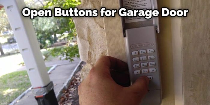 How to change garage door code